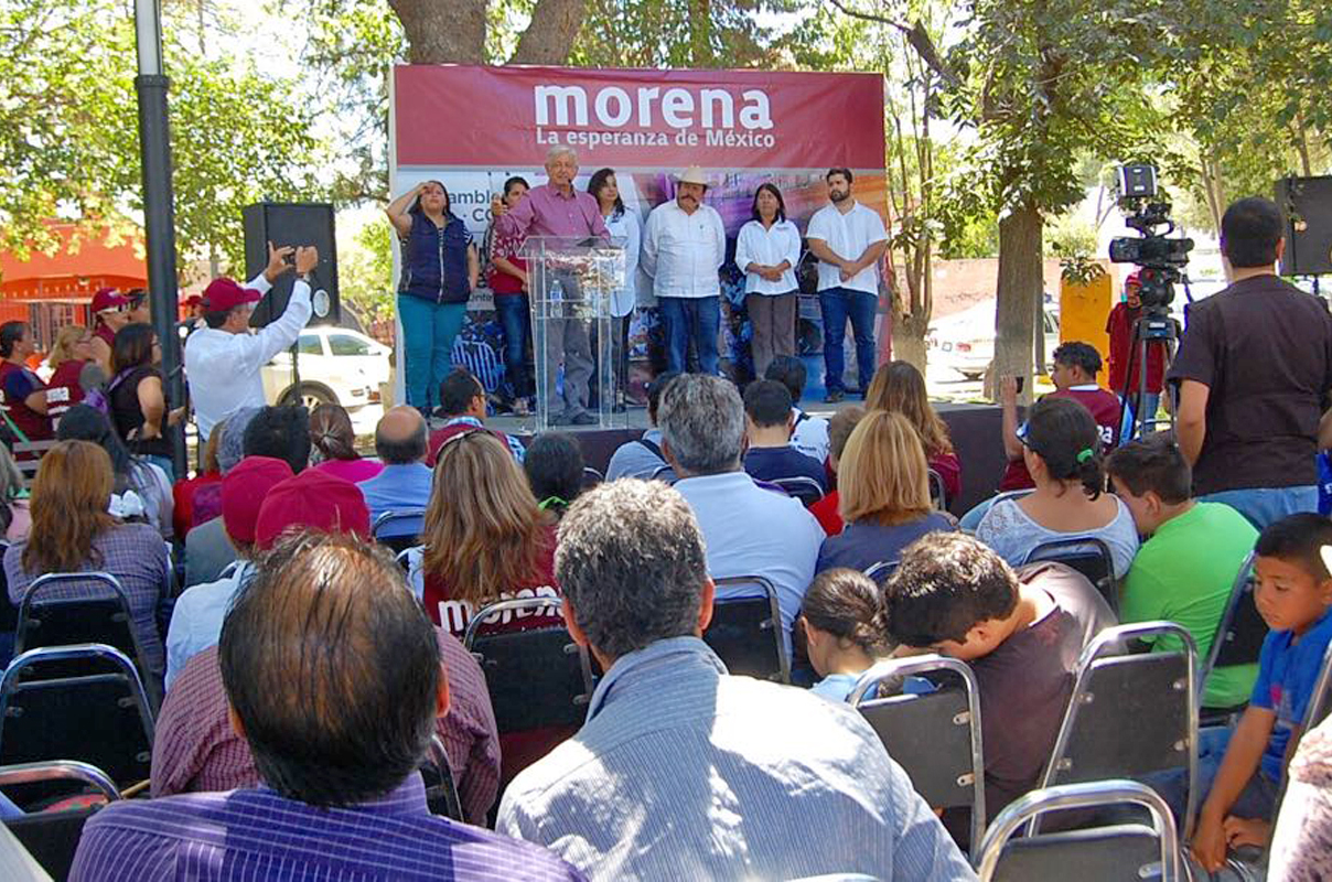 Catean casa de campaña de Guillermo Anaya