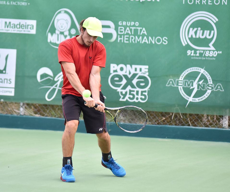 Sigue la actividad del Torneo Anual de Tenis del Campestre Torreón, en donde han destacado los intensos duelos de la categoría Libre varonil.