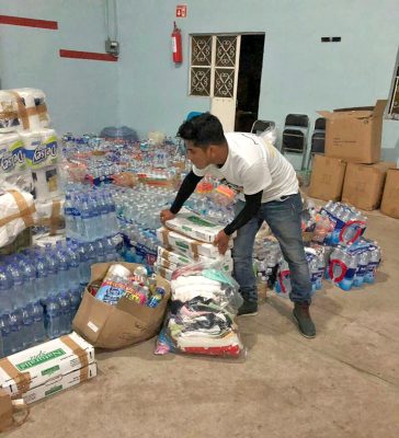 Diversas actividades a favor de los damnificados que los sismos recientes dejaron en Puebla, han realizado representantes de la Universidad Autónoma de Coahuila.