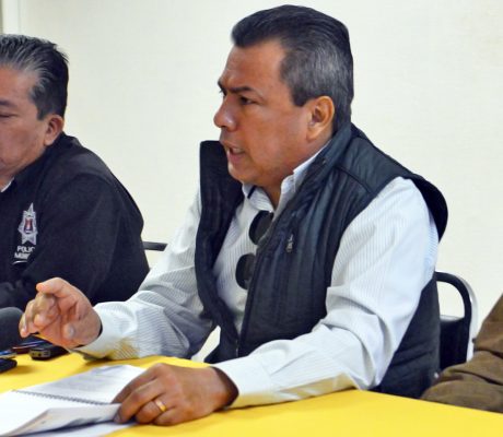 Se lleva a cabo la reunión de evaluación en la Dirección de Seguridad Pública, con la presencia del Mando Único y las autoridades municipales.