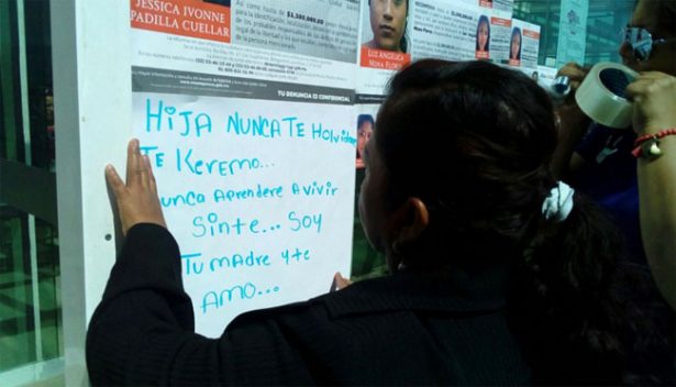 Marchan por hijos desaparecidos Marchan por hijos desaparecidos