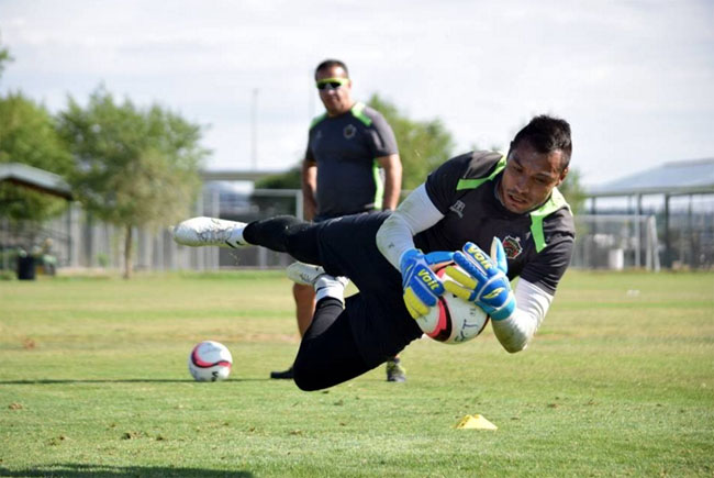 El guardameta Antonio Iriarte ya realizó su primer entrenamiento con FC Juárez