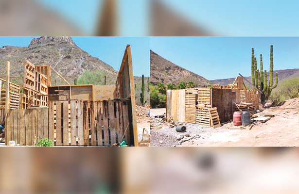 Construyen vivienda ecológica en la comunidad de San Javier