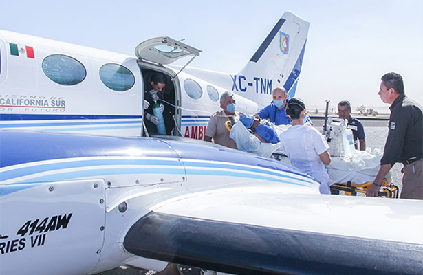 La aéreo ambulancia ha dado buenos resultados