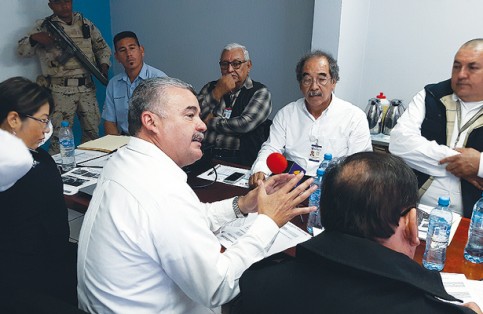 El titular de APIBCS, José López Soto, afirmó que los resultados fueron bastante favorables para los productores de sardina de Puerto San Carlos durante el 2017. Arturo Corona / El Sudcaliforniano