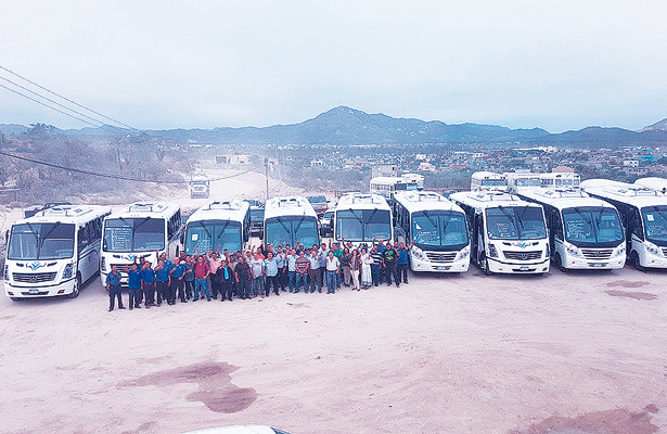 Entrarán en circulación nuevas unidades de transporte en Los Cabos