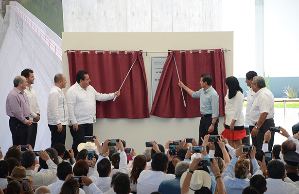 Presidente EPN entrega planta de tratamiento