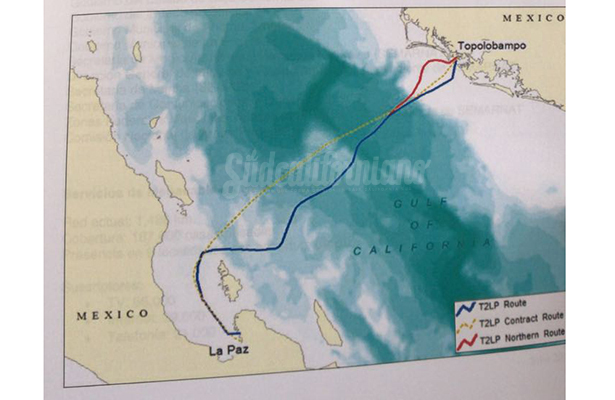 Inversión de 450 mdp en cable submarino