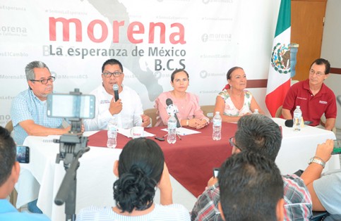 Yeidckol Polenvsky estará en La Paz